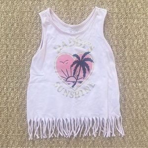 The Children’s Place Daddy’s Sunshine Fringe Tank